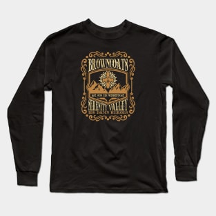 Unofficial Firefly Serenity Browncoats Long Sleeve T-Shirt